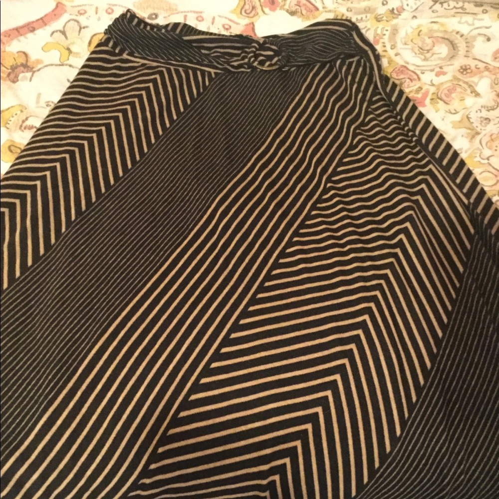 A long skirt
